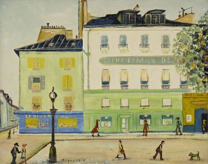 MEYNARDIE (XXe siècle)
Vue de la rue de l'Abbaye,...