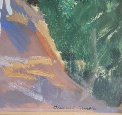 Bernard LAMOTTE (1903-1983)
Femmes portant...