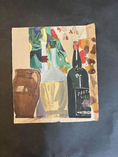 Lot d'œuvres sur papier
Esquisses, reproductions,...