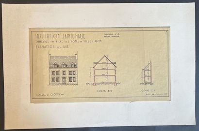 Lot d'œuvres sur papier
Esquisses, reproductions,...