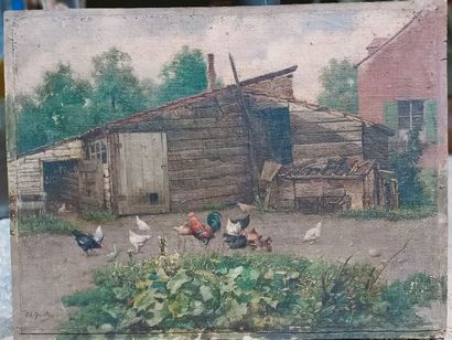 Édouard QUITTON (1842 - 1934) (École belge)
Basse...