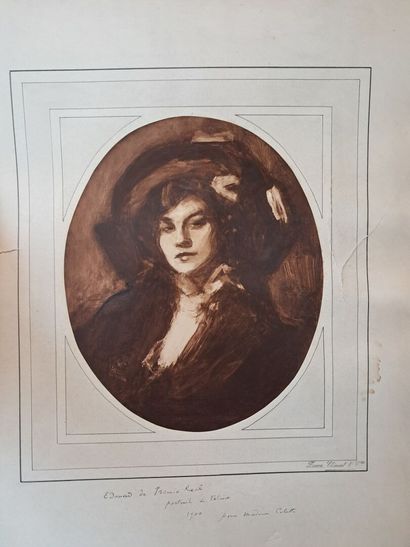 BRAUN Clément et Cie 
Portrait de Polaire...