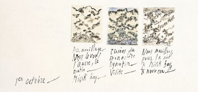 Jean CORTOT (1925-2018)
Album de dessins...