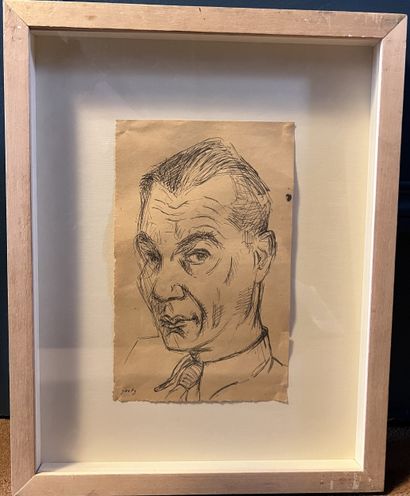 Henri GOETZ (1909-1989)
Portrait d'homme...