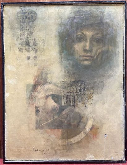 Eugen LIPKOVITCH (1924-1987) 
Figuration...