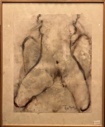 Jean MOULIN (1932-2009)
Nu, 1969

Aquarelle...