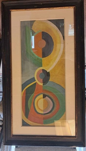 Dans le goût de Sonia DELAUNAY (1885-1979)
Rythmes...