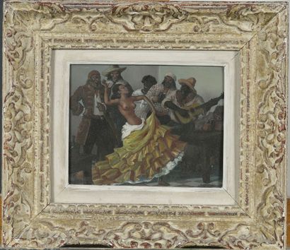 Gustave ALAUX (1887-1965)
La belle métisse
Danseuse...