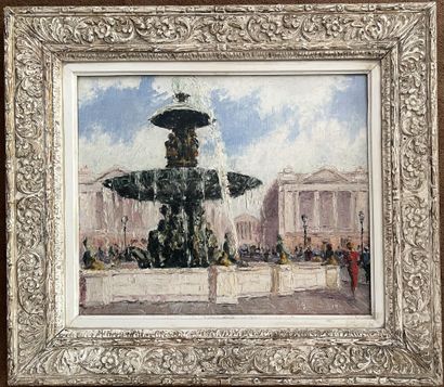 Henri VIAL (1892 - 1955)
Place de la Concorde
Huile...