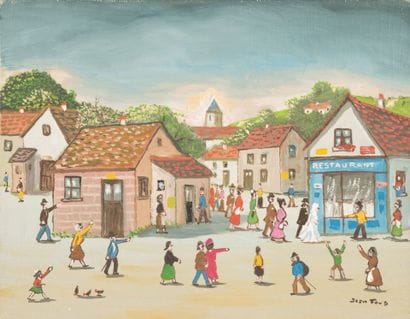 Jean FOUS (1901-1971)
Vive la mariée
Huile...