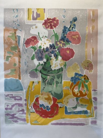 Jules CAVAILLES (1901-1977)
Nature morte...