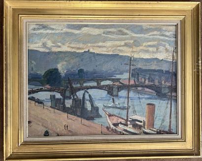 Paul MASCART (1874-1958)

Matin à Rouen

Huile...