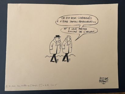 Jacques FAIZANT (1918-2006) 
On est donc...