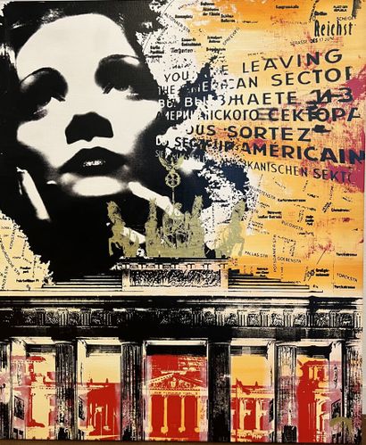 Devin MILES (Né en 1961)
Marlène - Berlin
Sérigraphie...
