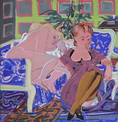 École moderne

Les deux amies

Gouache sur...