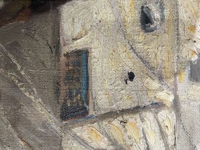 Albert HOREL (1876-1964)
Rue arabe animée...