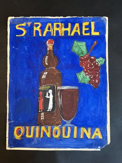 Lot d'œuvres sur papier
Esquisses, reproductions,...