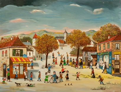 Jean FOUS (1901 - 1971)
Noce au village
Huile...
