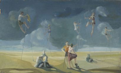 Ferdinand SPRINGER (1907/08-1998)
Les échasses...