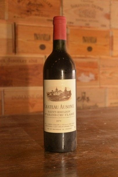 1 Bouteille Château Ausone 1979, niveau bas...
