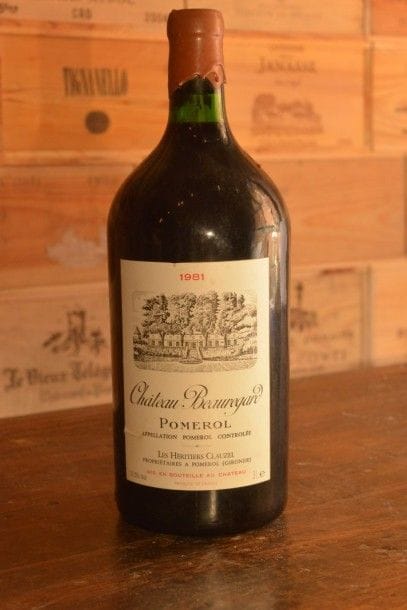 1 Double Magnum Château Beauregard 1981,...