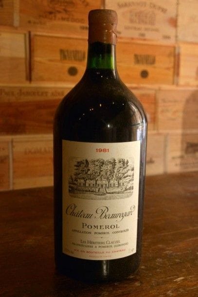 1 Double Magnum Château Beauregard 1981,...
