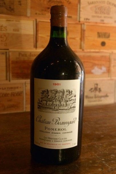 1 Double Magnum Château Beauregard 1981,...