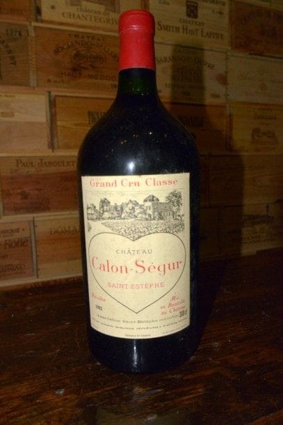 1 Double Magnum Château Calon Ségur 1981,...
