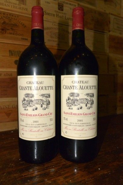 2 Magnums Château Chante Alouette 2001