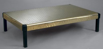 TRAVAIL CONTEMPORAIN
Table basse à plateau...