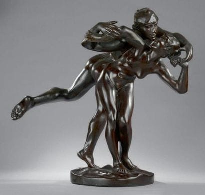 Jef Lambeaux (1852-1908)
Le Baiser (1881)...