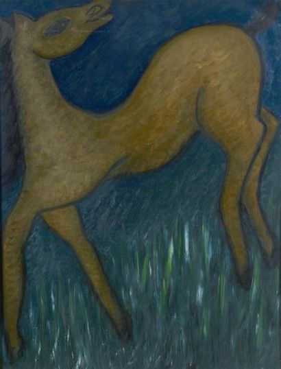 Meline KOTCHAR (1899-?)
Cheval Huile sur...