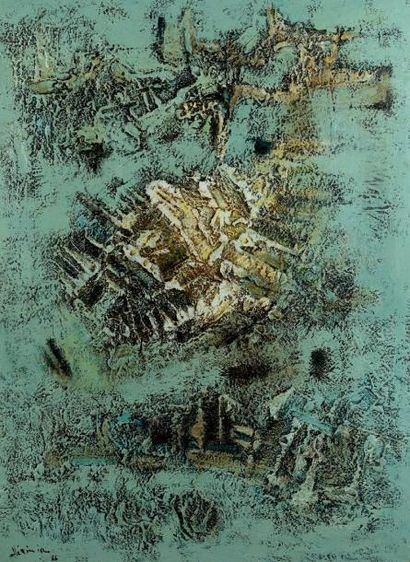 Vahé HEKIMIAN (1924-1997)
Lumière à Antibes...