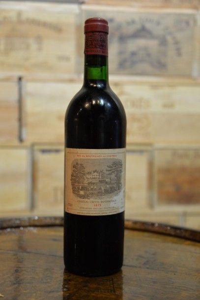 1 Bouteille Château Lafite Rothschild 1975,...