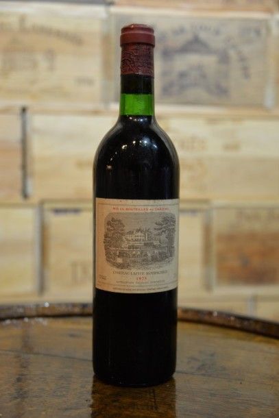 1 Bouteille Château Lafite Rothschild 1975,...