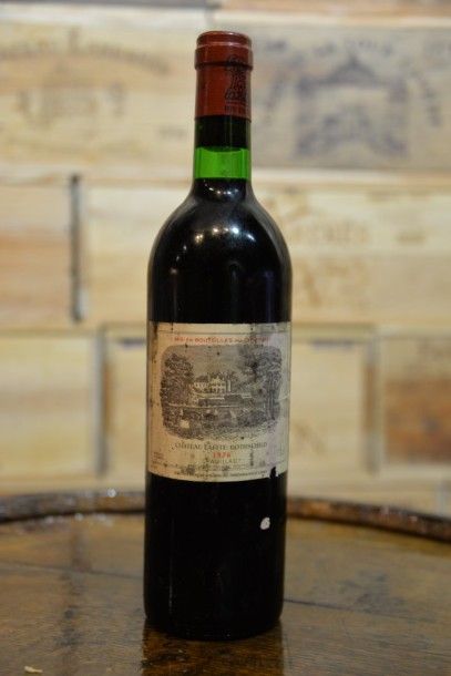 1 Bouteille Château Lafite Rothschild 1976,...