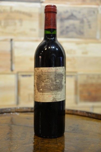 1 Bouteille Château Lafite Rothschild 1984,...