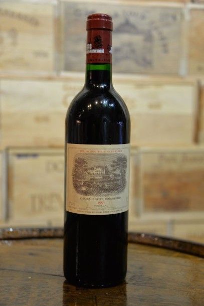 1 Bouteille Château Lafite Rothschild 1991,...