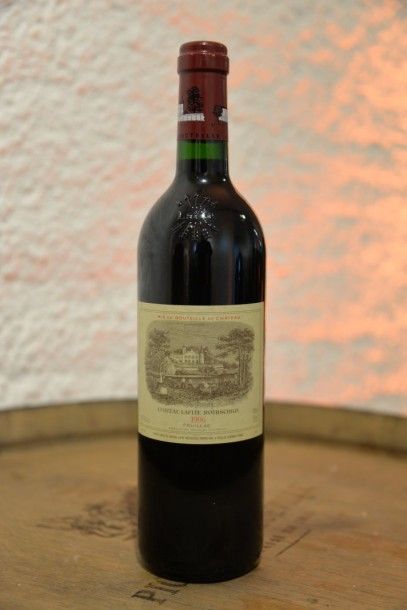 1 Bouteille Château Lafite Rothschild 1996,...