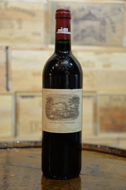 1 Bouteille Château Lafite Rothschild 19...