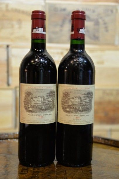 2 Bouteilles Château Lafite Rothschild 1...