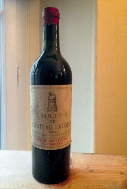 1 Bouteille Château Latour 1937, niveau:...