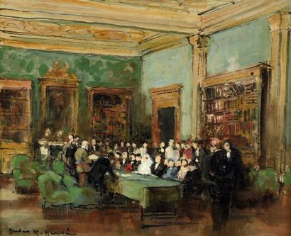 Jules HERVÉ (1887-1981)

La salle des mariages...