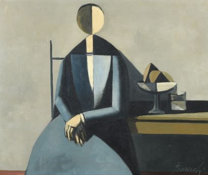 Duilio BARNABÉ (1914-1961)

Jeune femme accoudée...