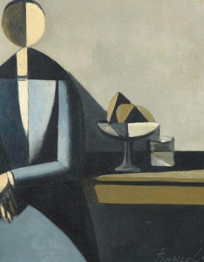 Duilio BARNABÉ (1914-1961)

Jeune femme accoudée...