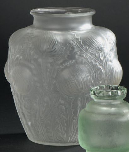 RENE LALIQUE (1860-1945)

Vase «Domrémy»...
