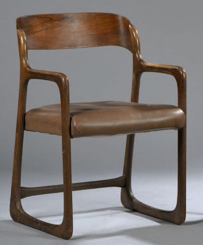 TRAVAIL SCANDINAVE
Suite de 4 fauteuils et...