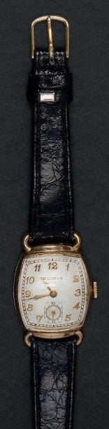 Bulova, vers 1950
Montre bracelet unisexe....