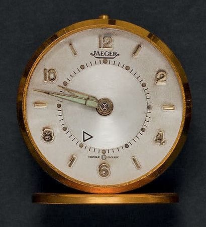 JAEGER-LECOULTRE
Petit réveil de voyage en...