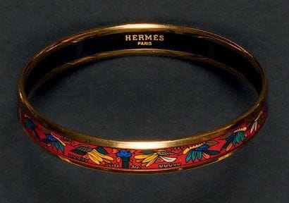 HERMES Paris
Bracelet jonc rigide en métal...